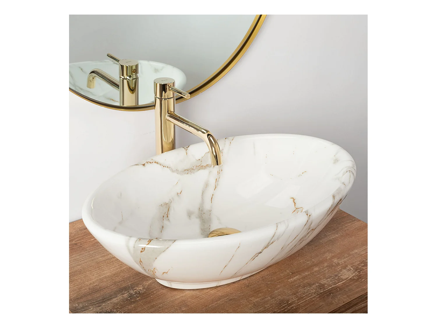 Vasque À Poser Rea Pamela Shiny Aiax White