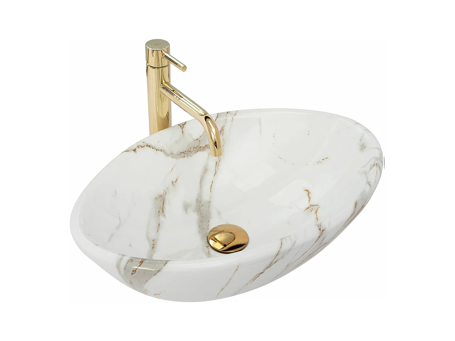 Vasque À Poser Rea Pamela Shiny Aiax White