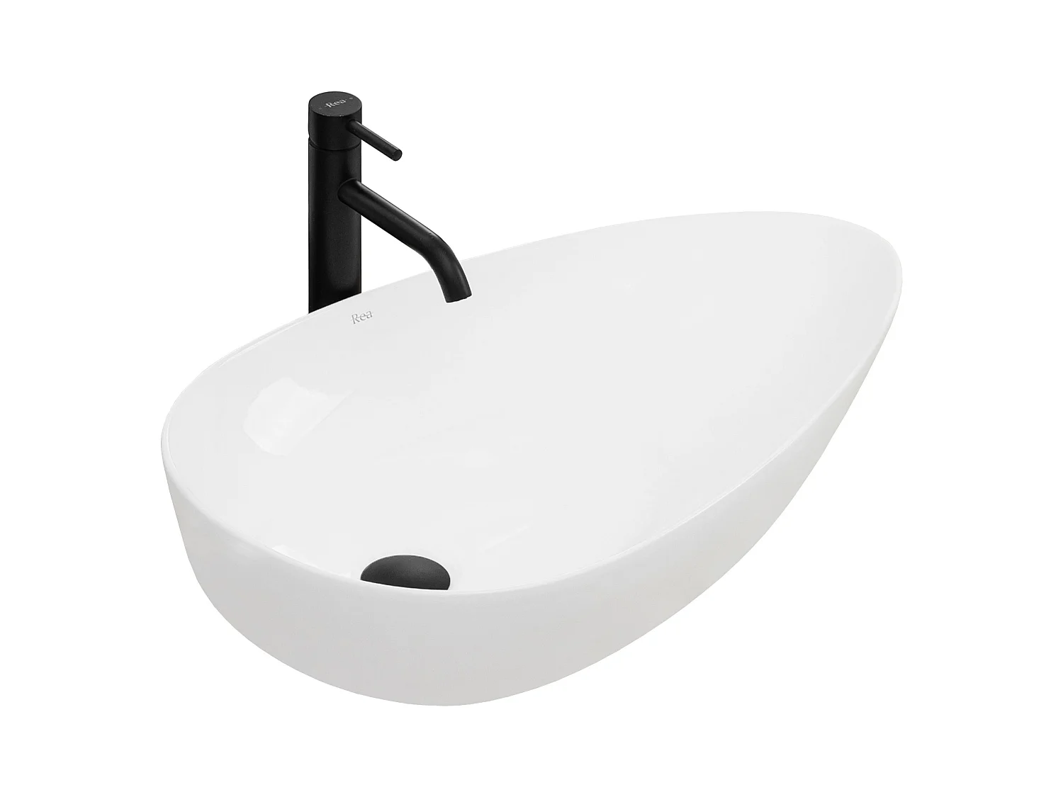 Vasque À Poser Rea Greta 65 White