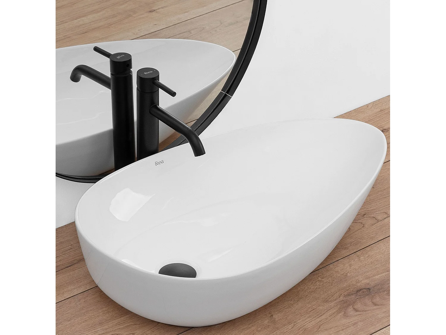 Opzetwastafel Rea Greta 65 White