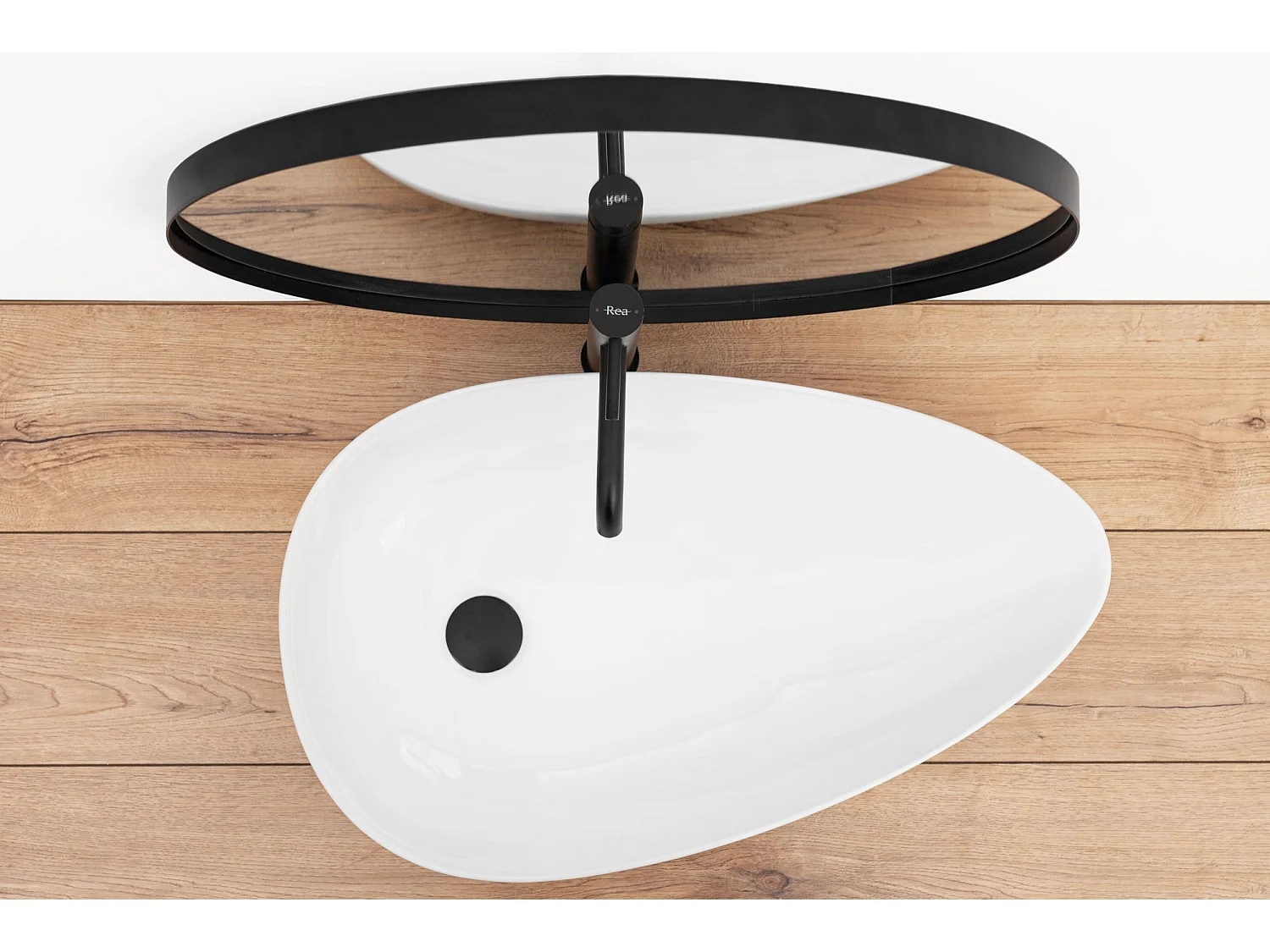 Opzetwastafel Rea Greta 65 White