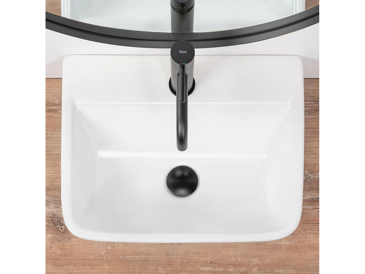 Lavatório De Apoio Rea Remi White