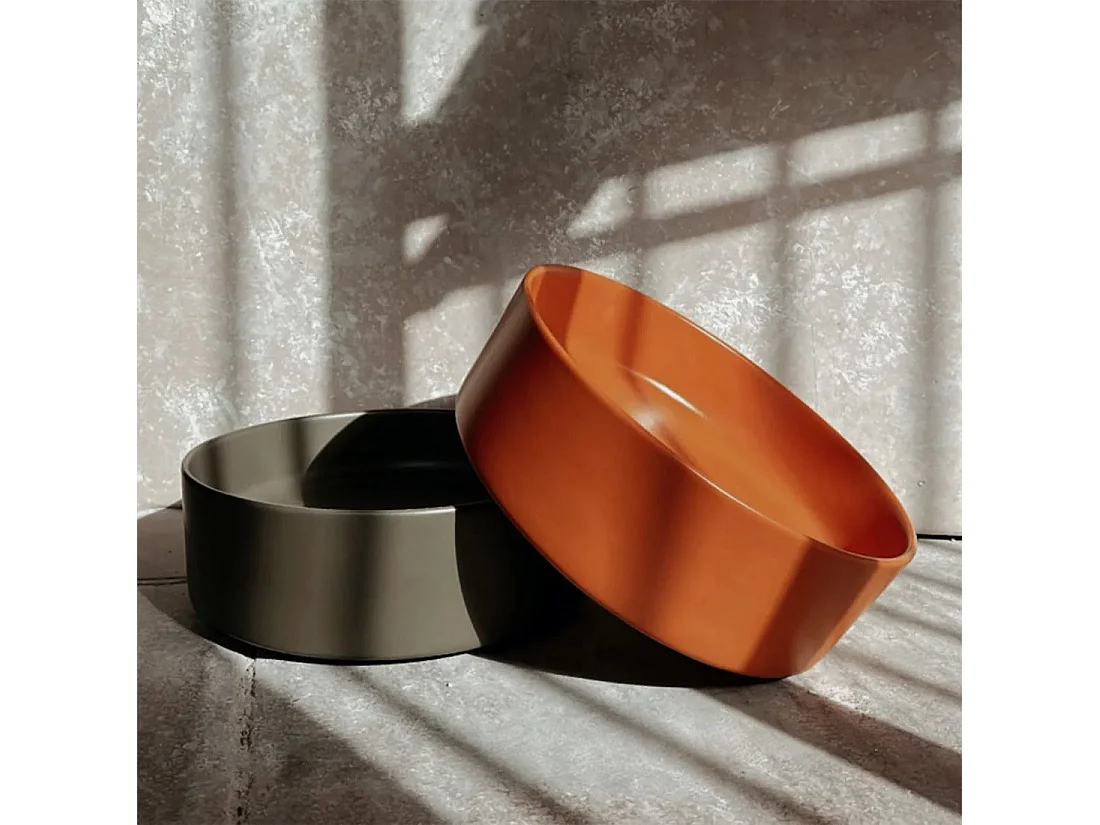 Opzetwastafel Rea Sami Terra Orange