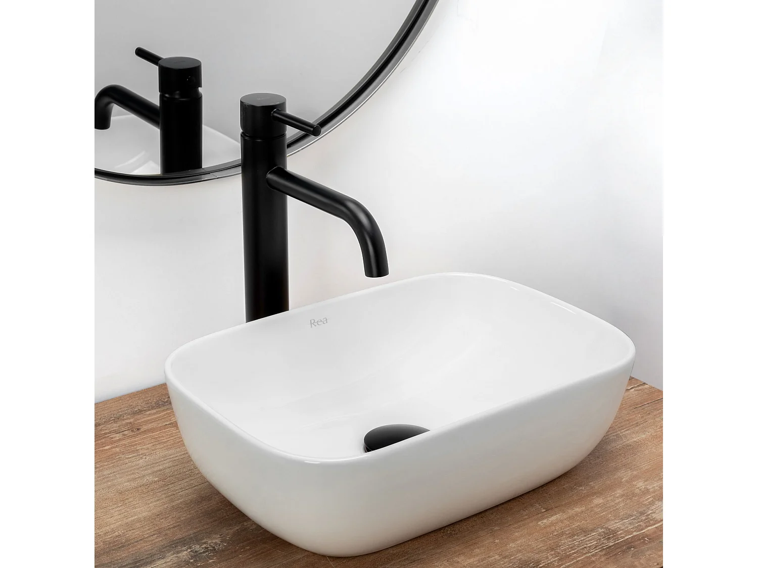 Opzetwastafel Rea Belinda Mini White