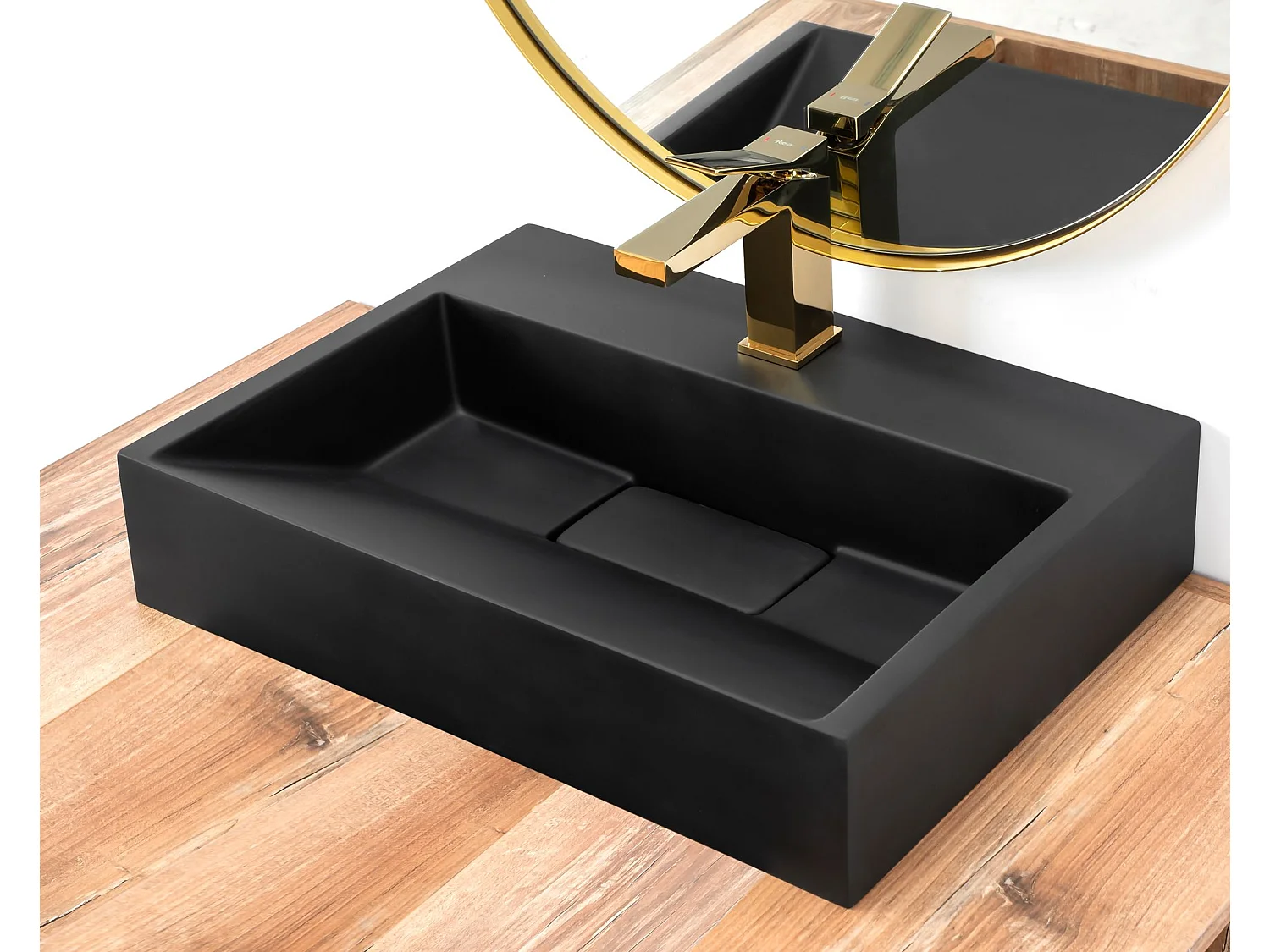 Vasque En Conglomérat Rea Goya 50 Black