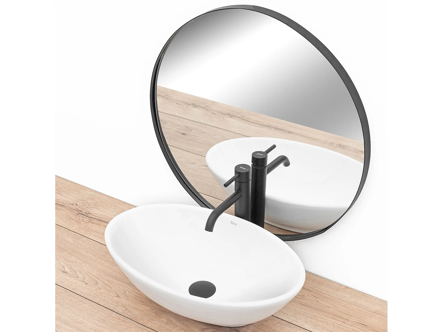 Opzetwastafel Rea Pamela White