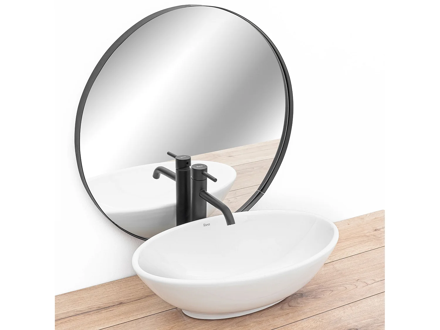 Vasque À Poser Rea Pamela White