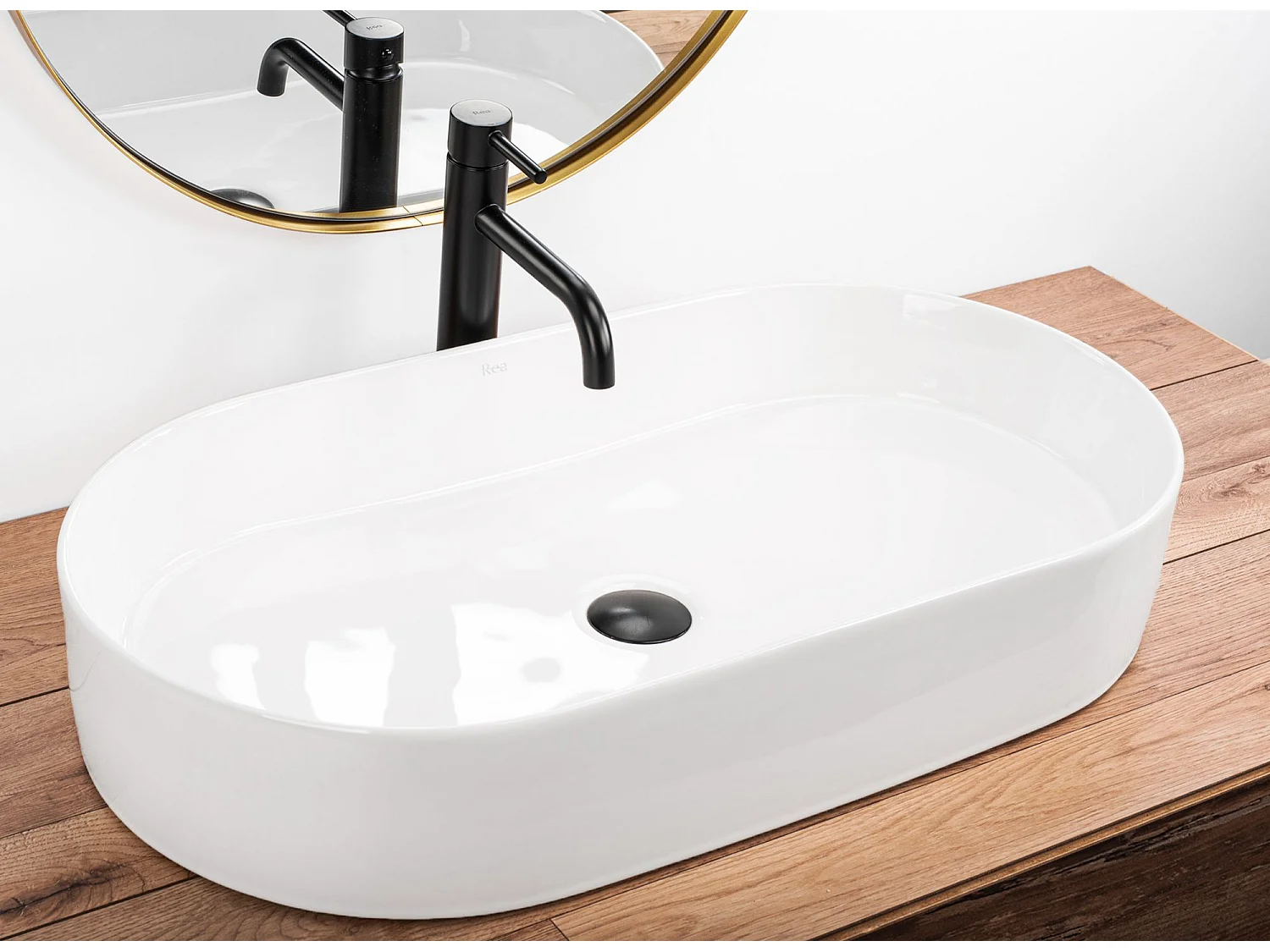 Opzetwastafel Rea Nadia 70 White