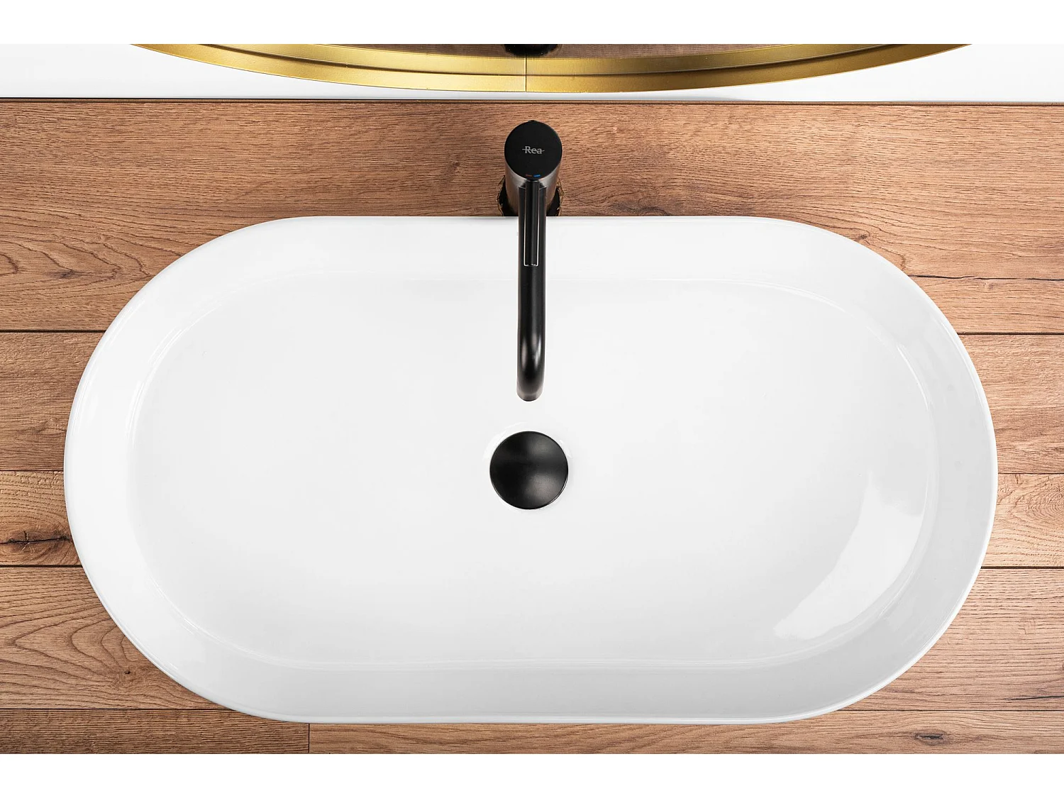 Opzetwastafel Rea Nadia 70 White