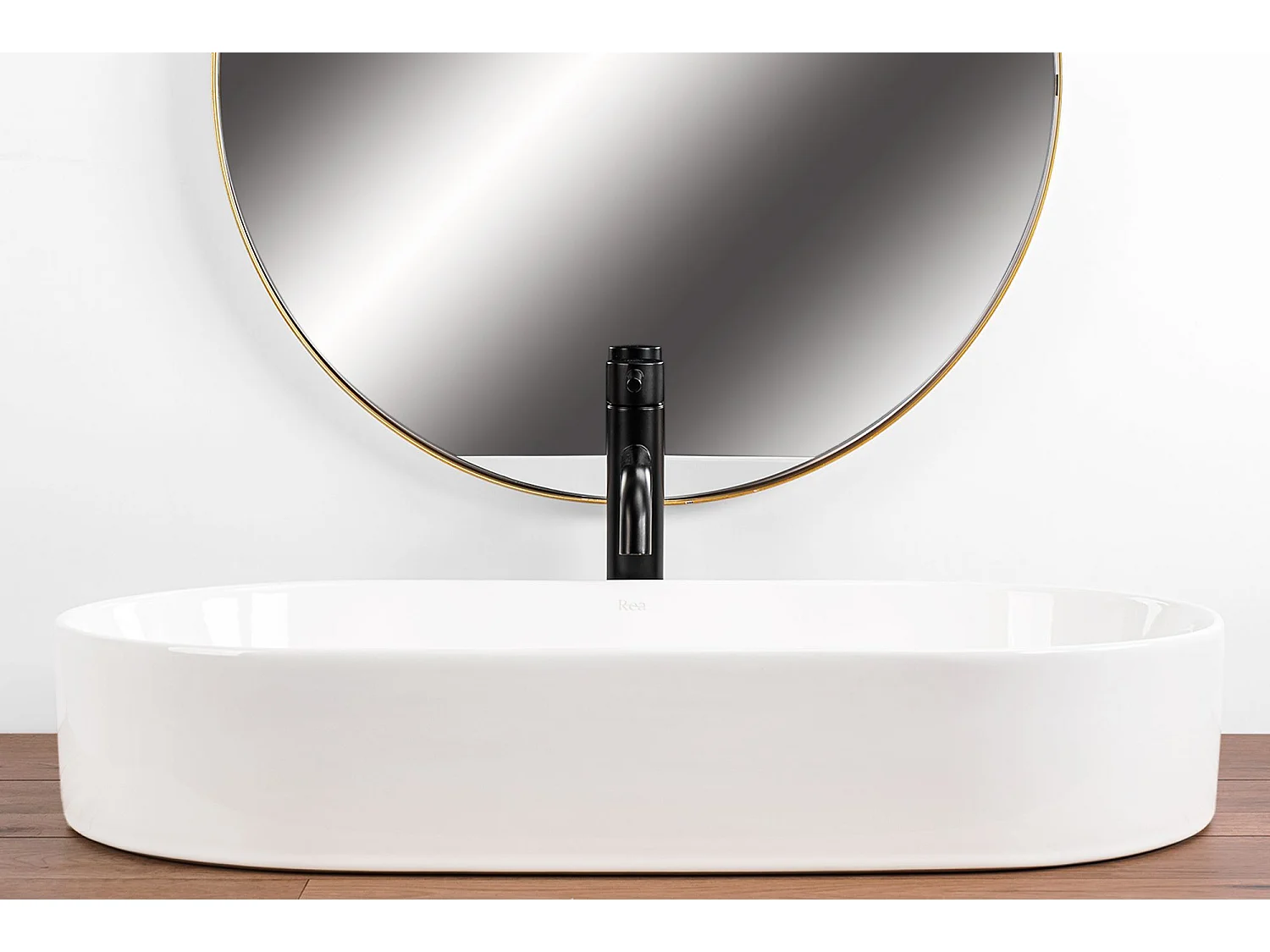 Vasque À Poser Rea Nadia 70 White