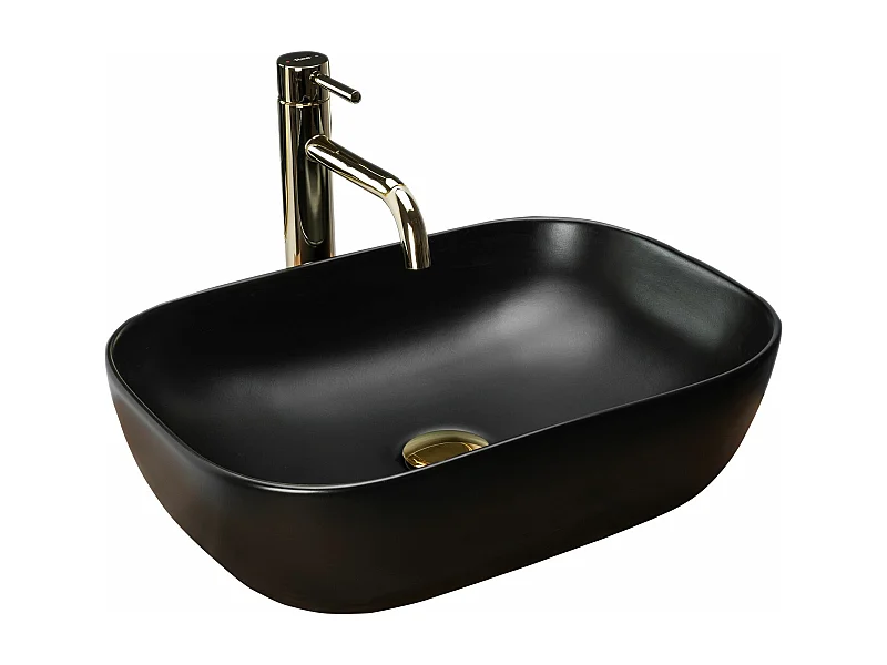 Aufsatzwaschbecken Rea Belinda Black