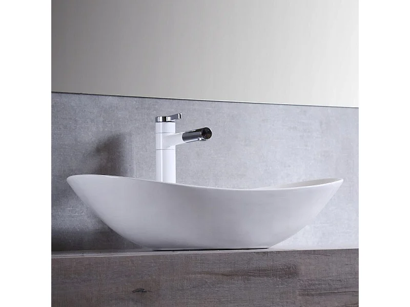 Aufsatzwaschbecken Rea Royal White