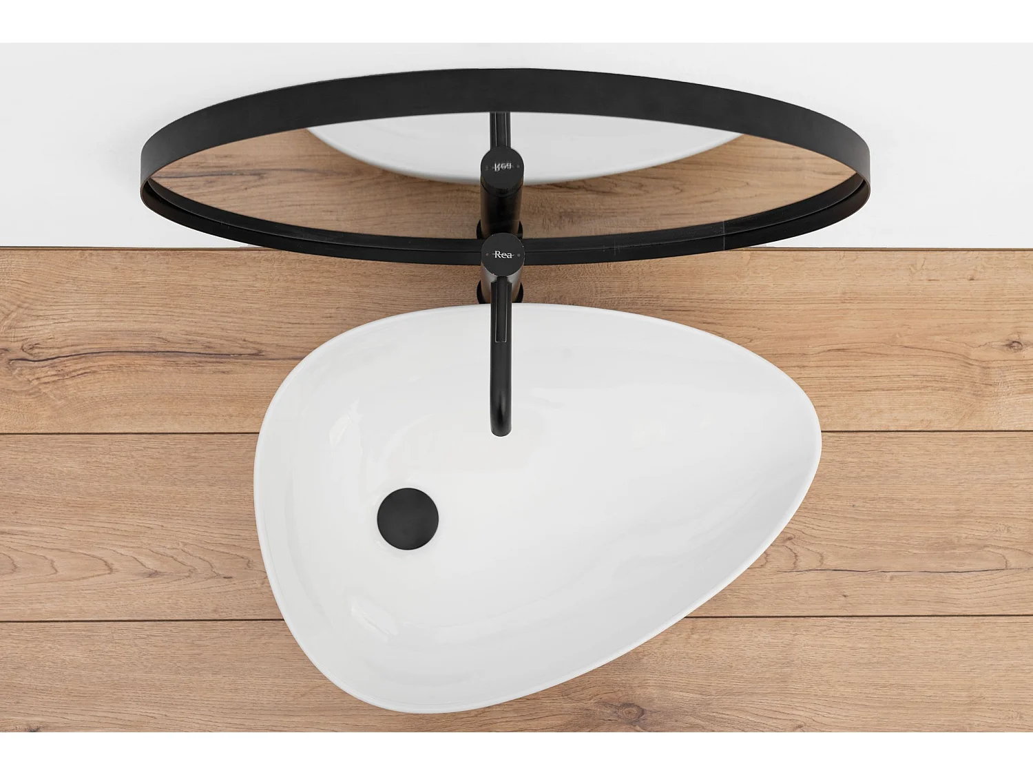 Lavatório De Apoio Rea Greta 55 White