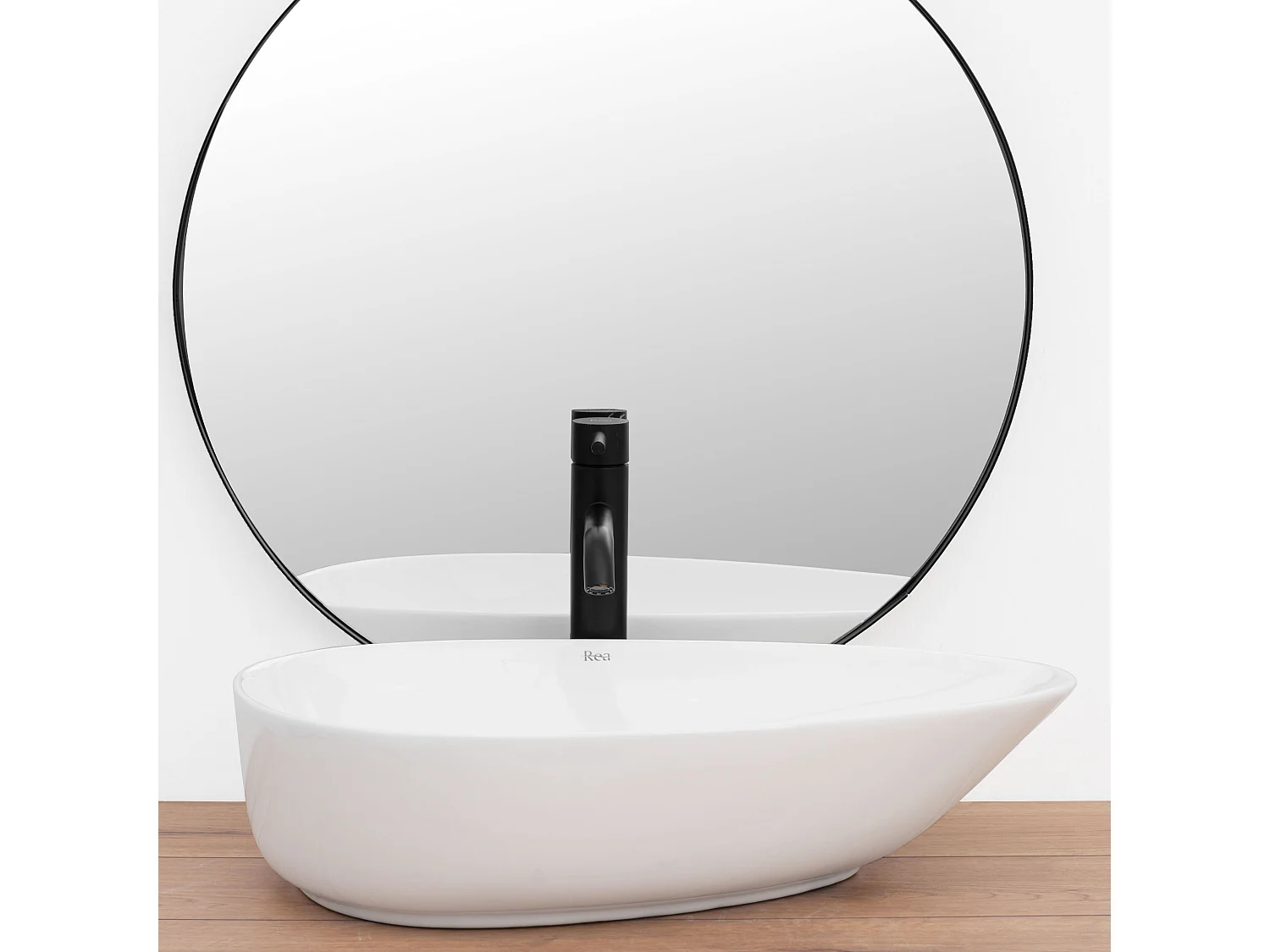 Lavatório De Apoio Rea Greta 55 White