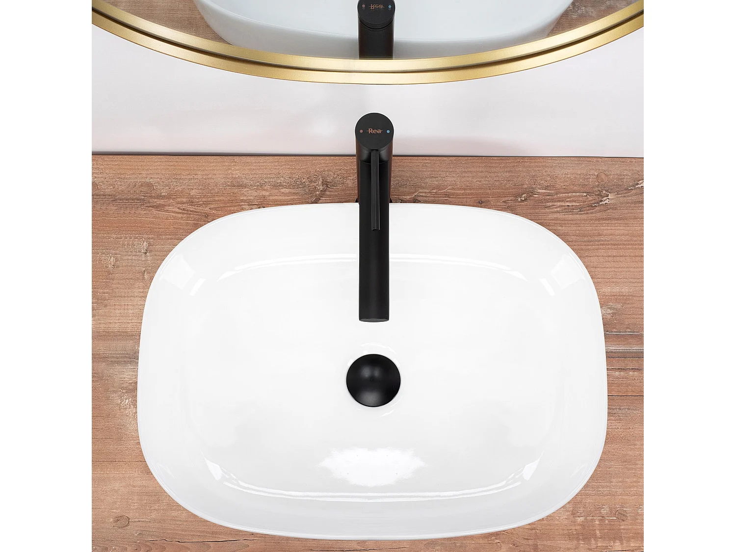 Vasque À Poser Rea Angie White