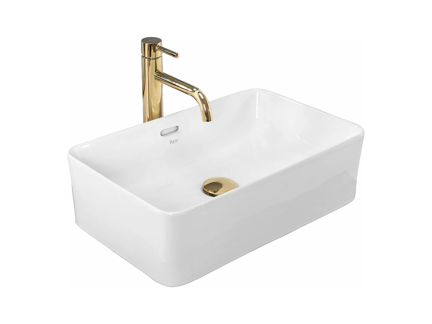 Vasque À Poser Rea Berta 48 White
