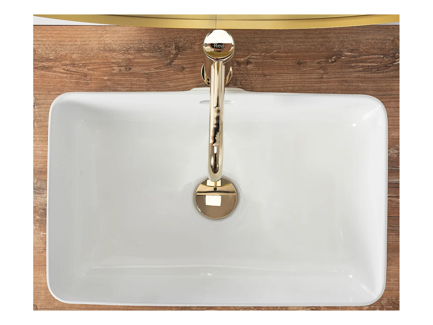 Vasque À Poser Rea Berta 48 White