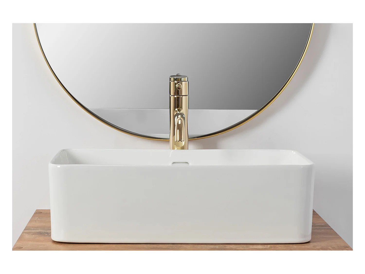 Vasque À Poser Rea Berta 48 White