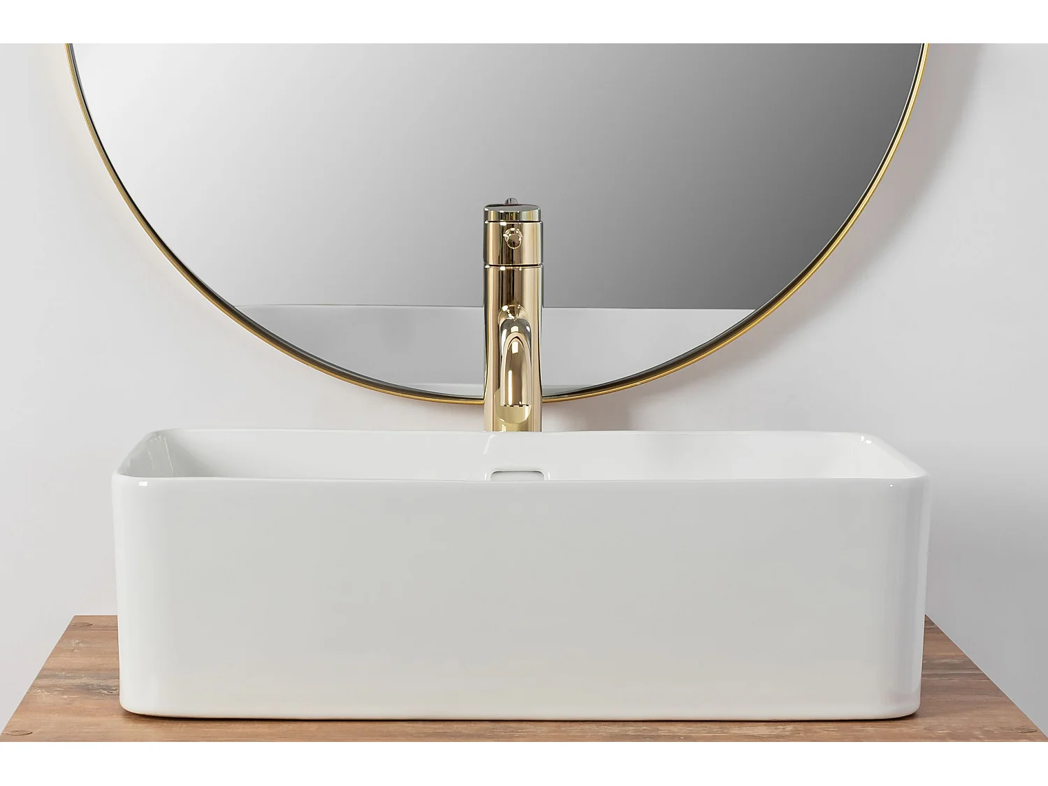 Vasque À Poser Rea Berta 48 White