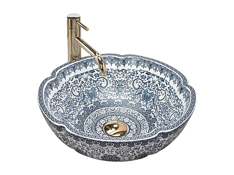 Aufsatzwaschbecken Rea Vivien Blue