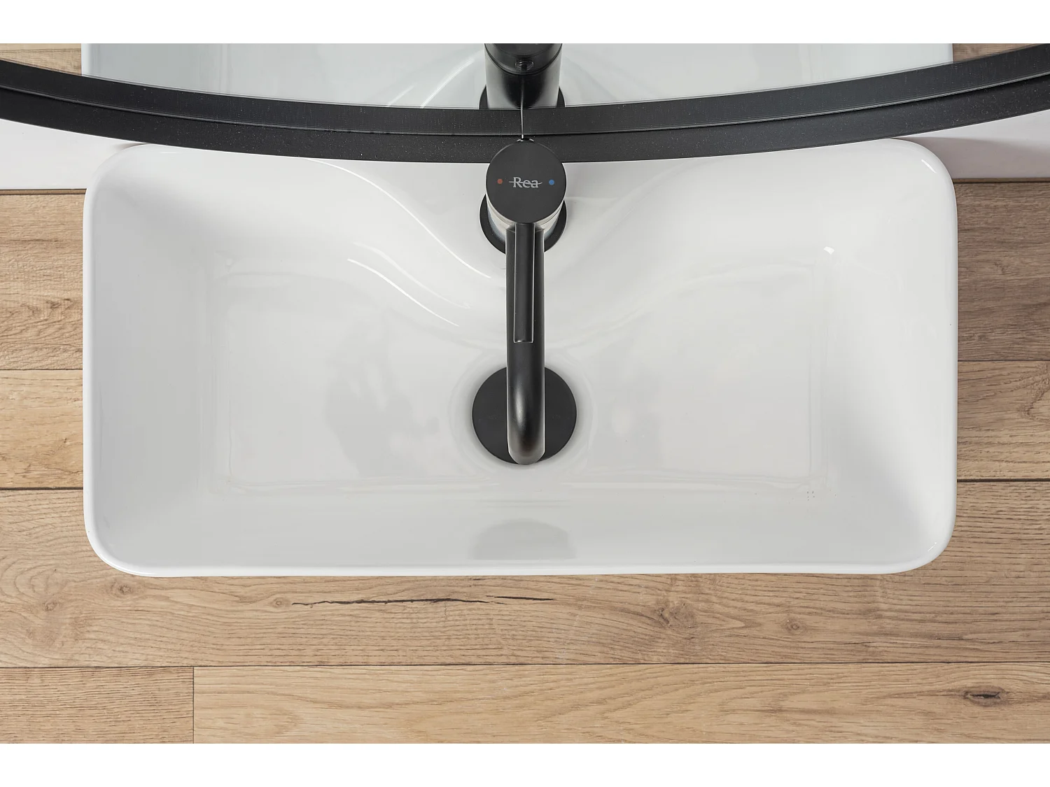 Opzetwastafel Rea Mery White