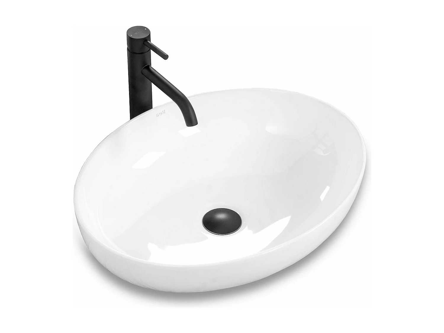 Opzetwastafel Rea Carola White