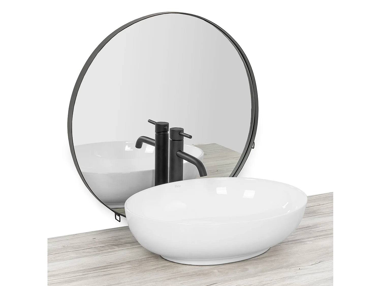 Opzetwastafel Rea Carola White