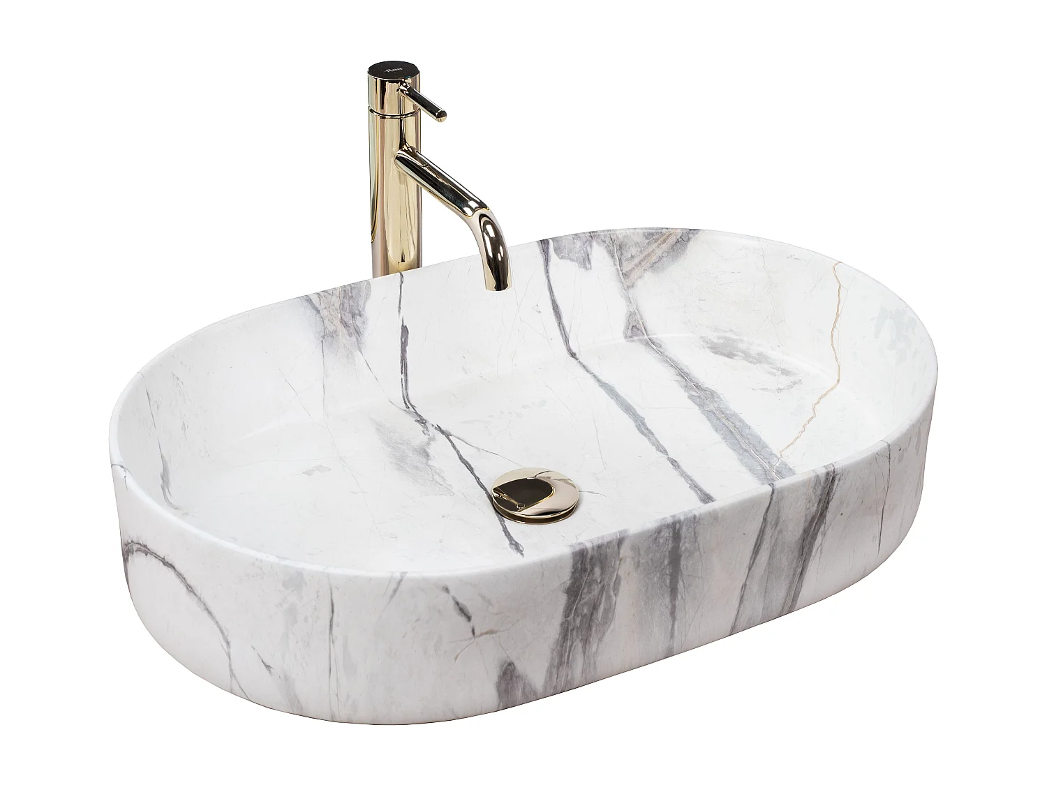 Lavatório De Apoio Rea Nadia 60 Sand White