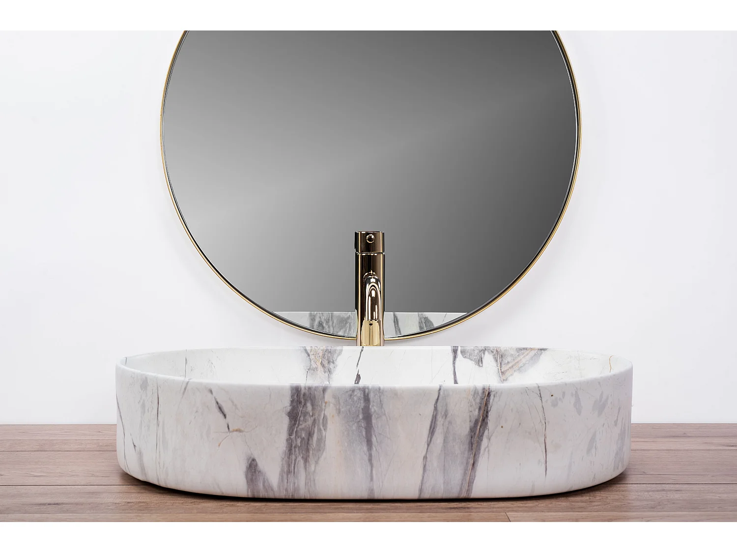 Vasque À Poser Rea Nadia 60 Sand White