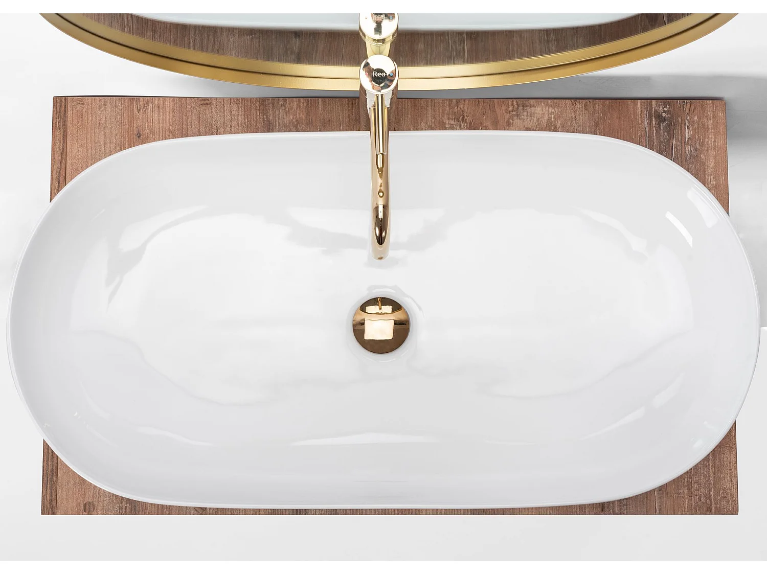 Lavatório De Apoio Rea Cleo 81 White