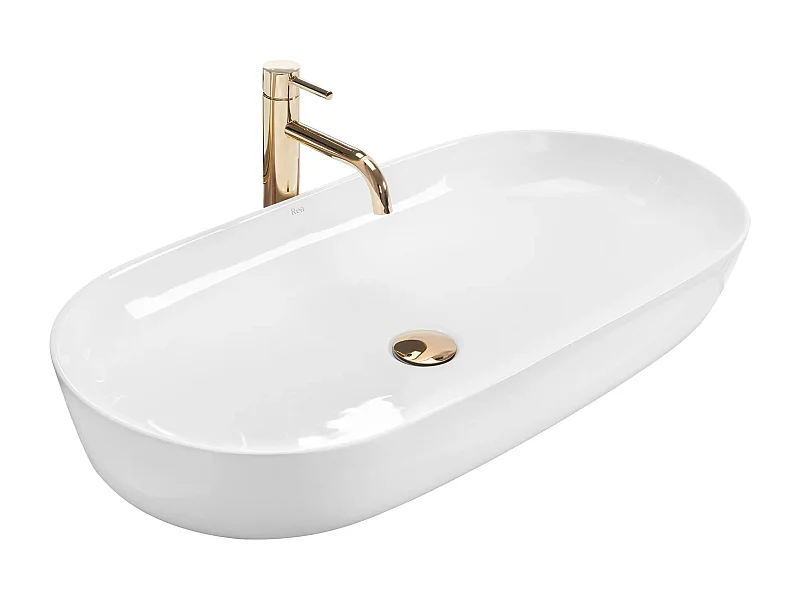 Aufsatzwaschbecken Rea Cleo 81 White