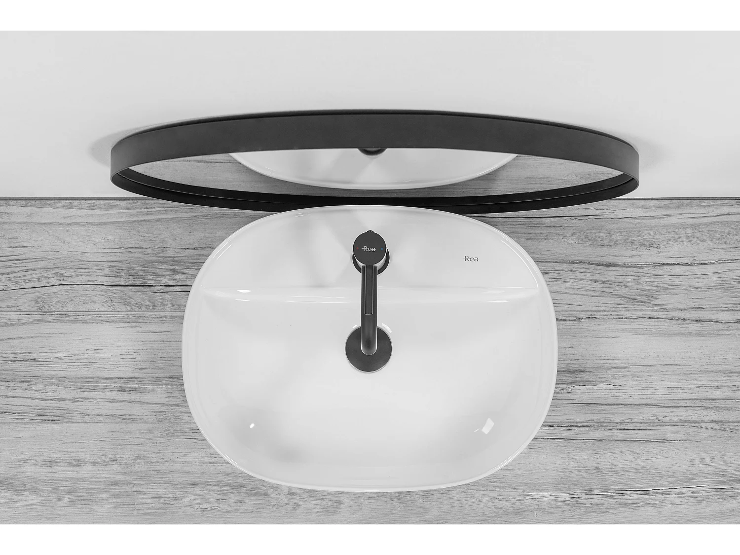 Vasque À Poser Rea Carina White