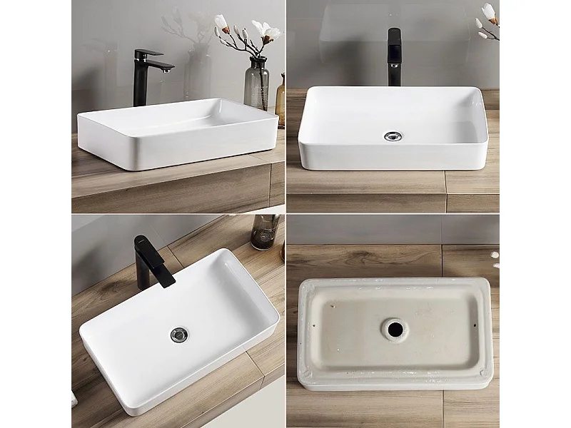 Vasque À Poser Rea Denis White