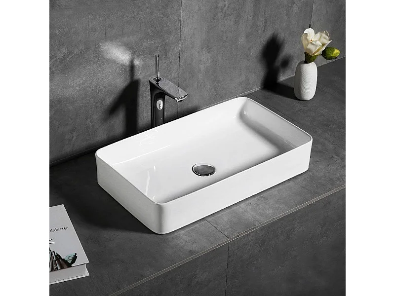 Vasque À Poser Rea Denis White