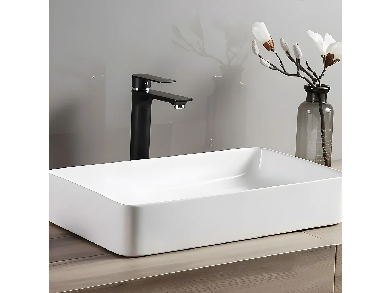 Vasque À Poser Rea Denis White