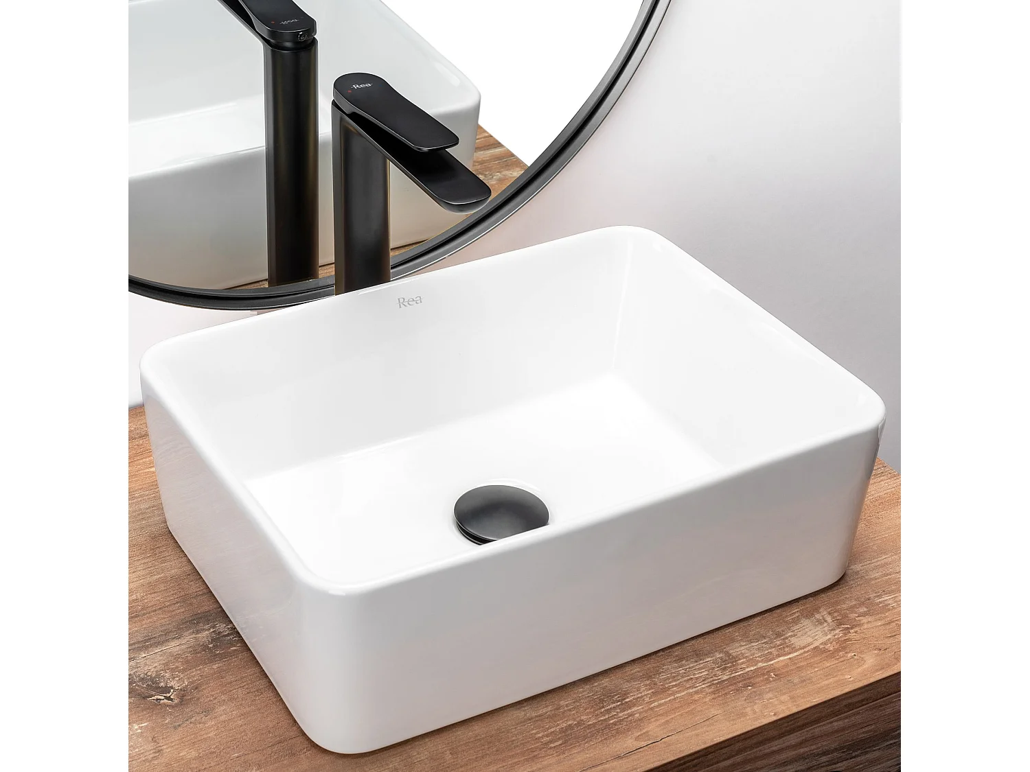 Opzetwastafel Rea Anita Mini White