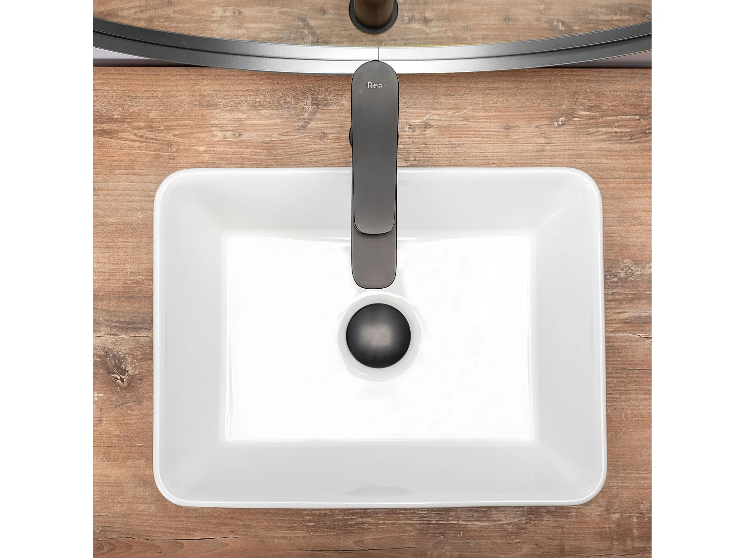 Opzetwastafel Rea Anita Mini White