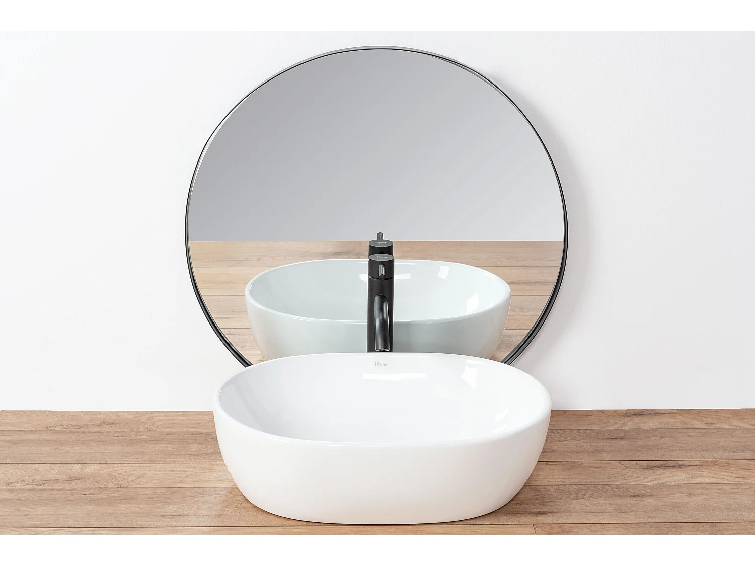 Opzetwastafel Rea Amelia White