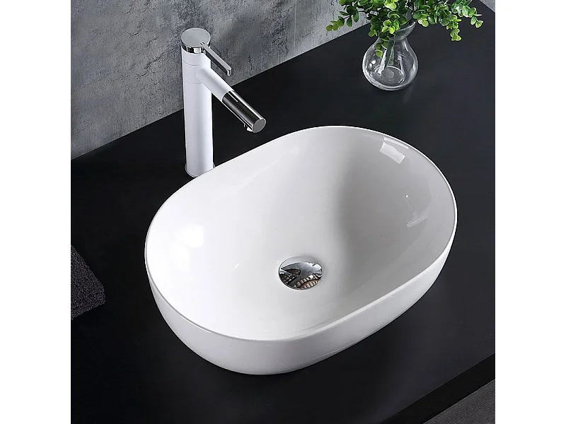 Opzetwastafel Rea Amelia White