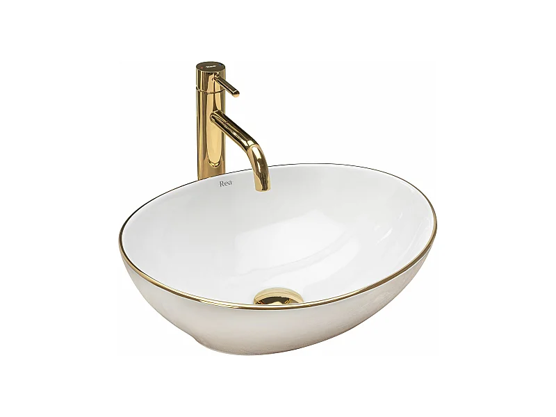 Aufsatzwaschbecken Rea Sofia Gold