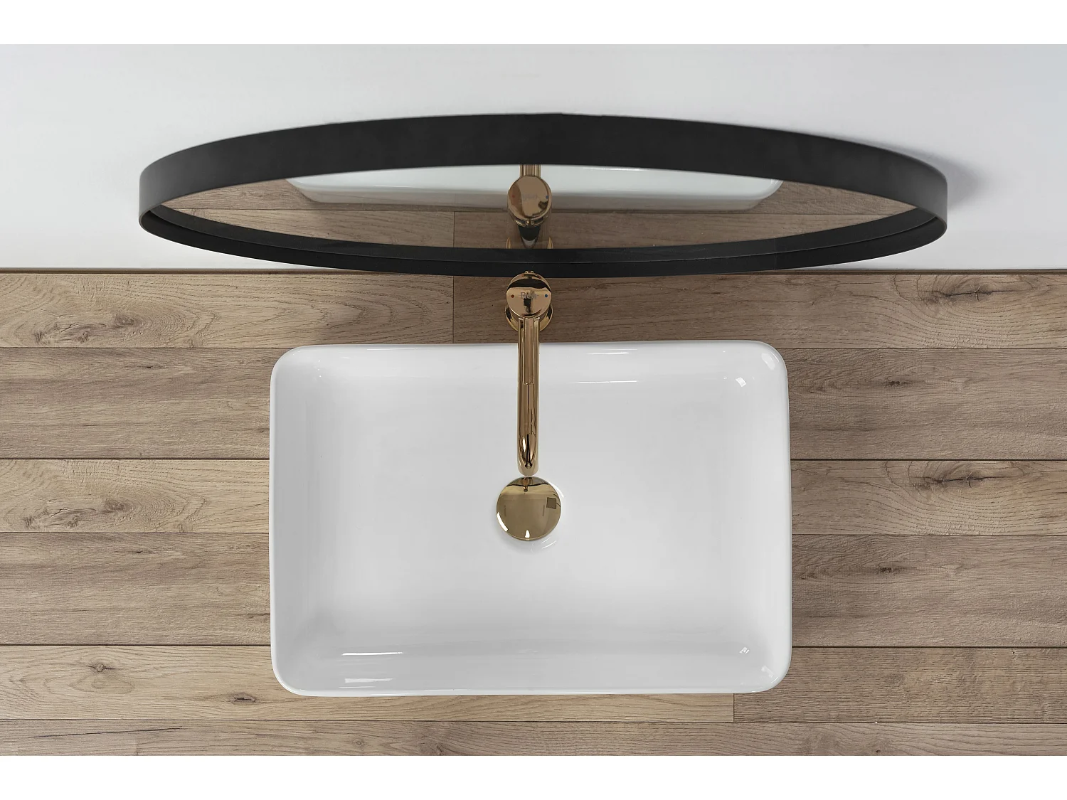 Vasque À Poser Rea Avia White