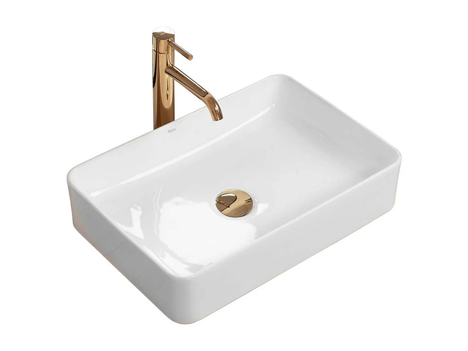 Vasque À Poser Rea Avia White