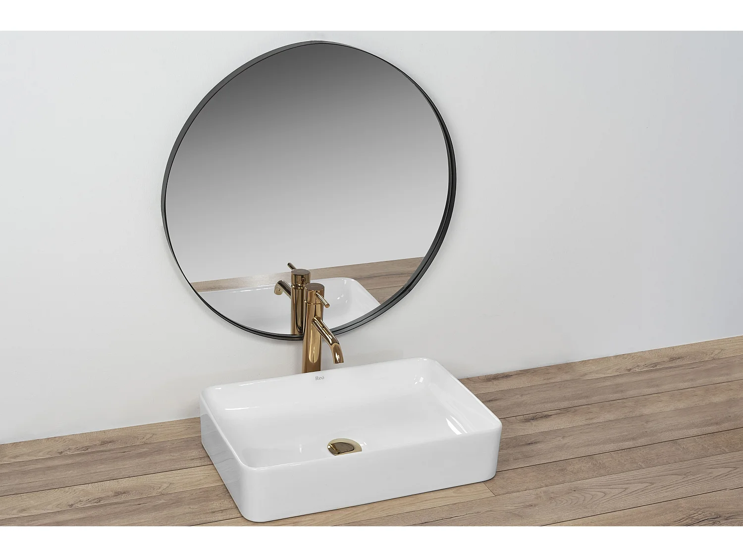 Vasque À Poser Rea Avia White