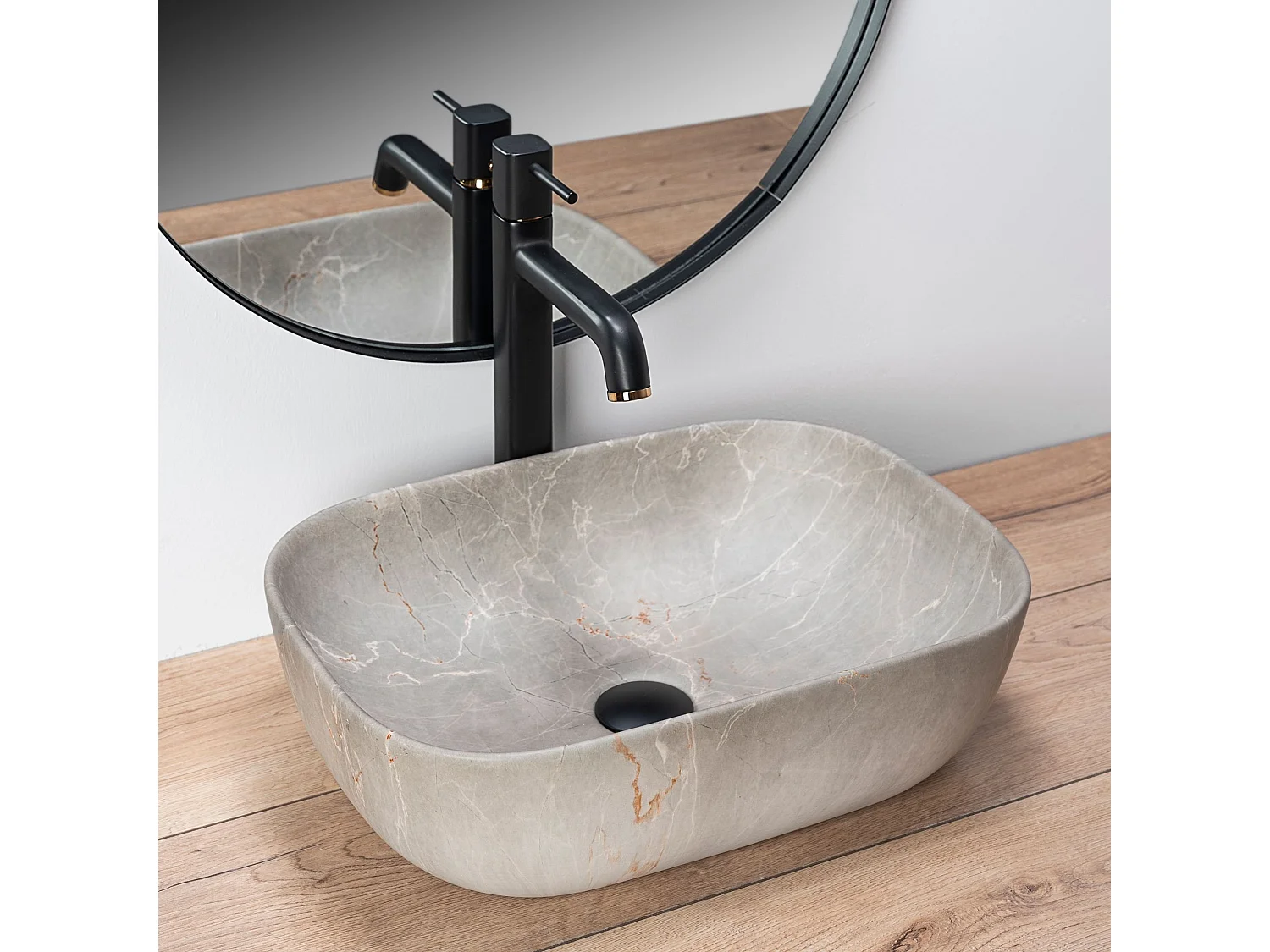 Opzetwastafel Rea Livia Beige