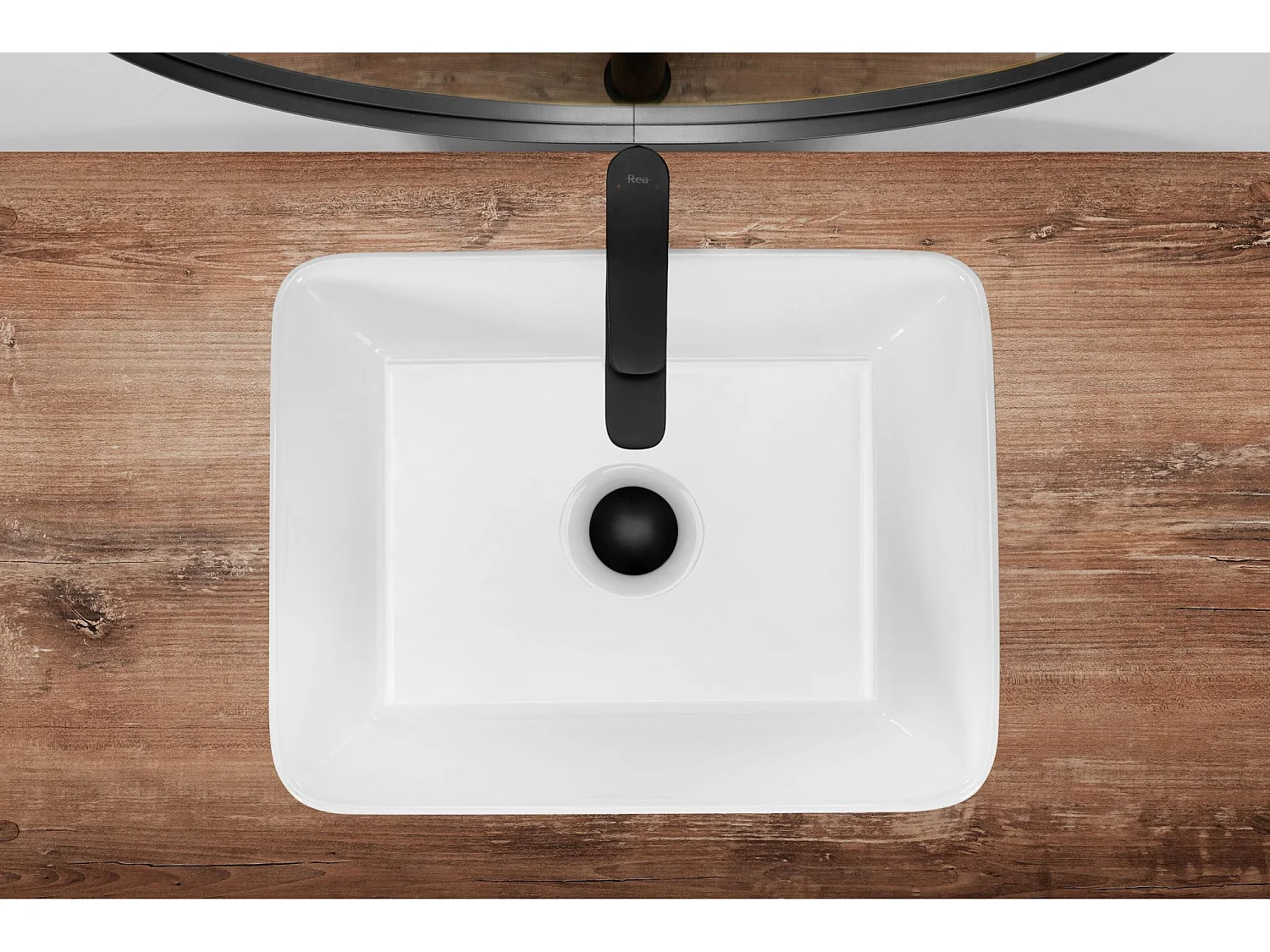 Vasque À Poser Rea Anita White