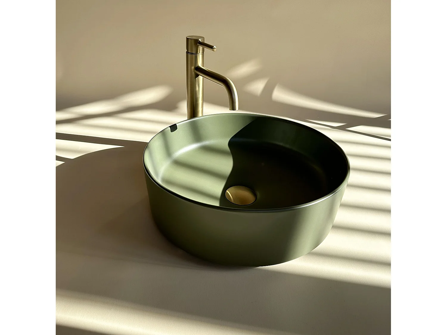 Opzetwastafel Rea Sami Green