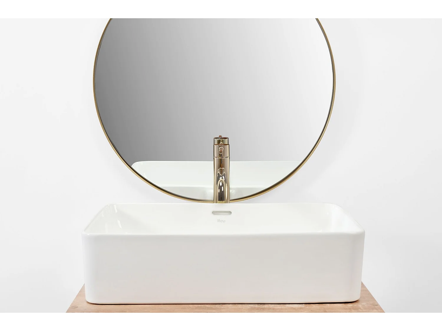 Aufsatzwaschbecken Rea Berta 55 White