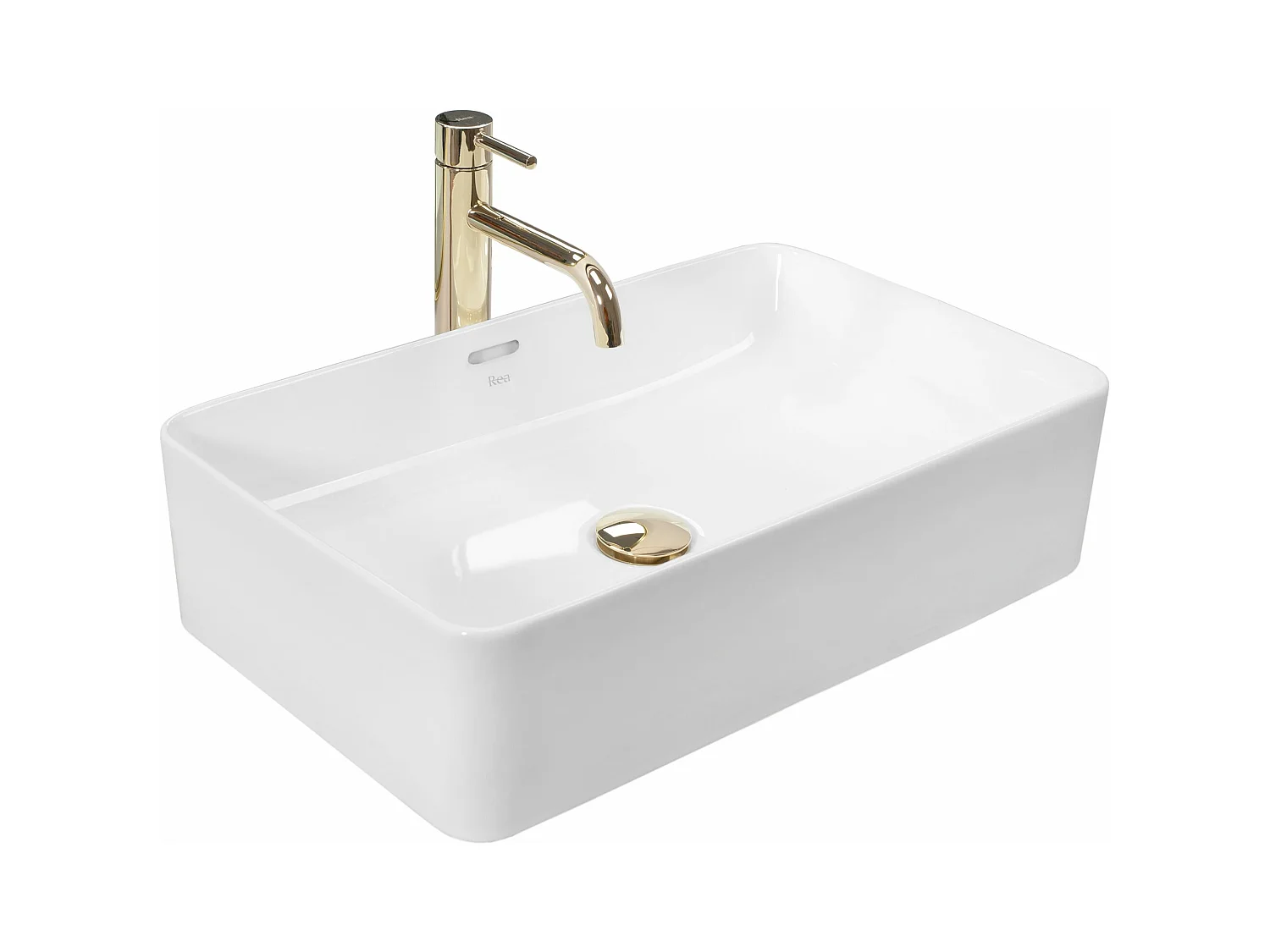 Vasque À Poser Rea Berta 55 White
