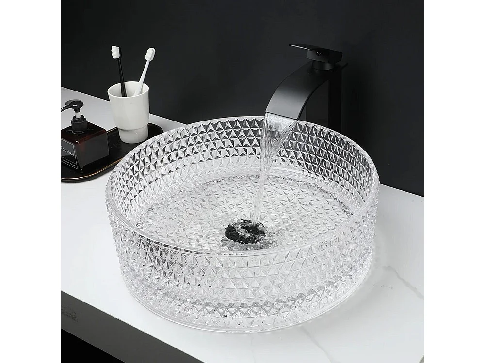 Vasque À Poser Rea Cristal 35 White