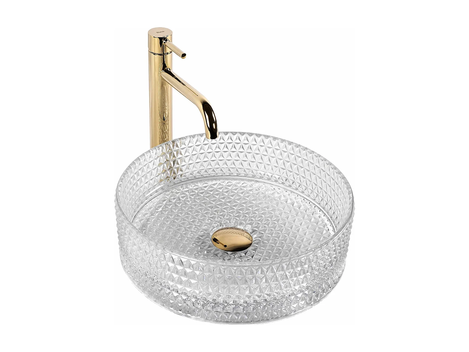 Vasque À Poser Rea Cristal 35 White